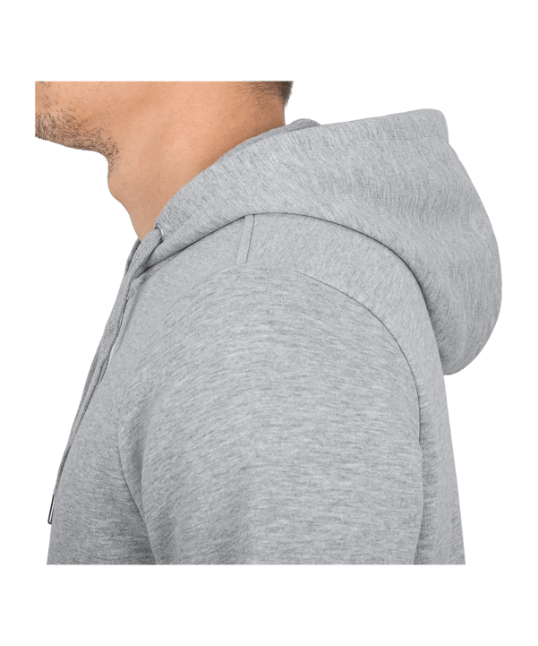 JAKO Organic Kapuzenjacke Grau F520