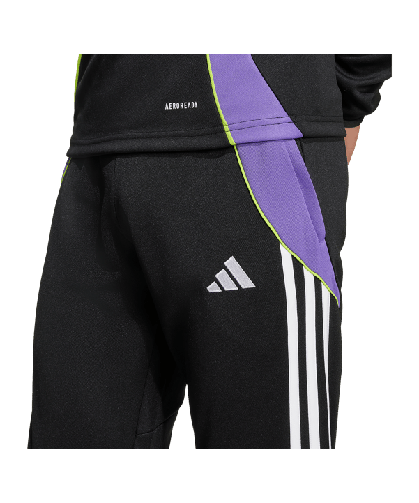 adidas Tiro 24 Regular Trainingshose Kids Schwarz - schwarz