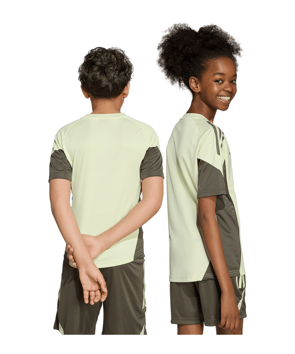 adidas Real Madrid Trainingsshirt Kids Grün - gruen