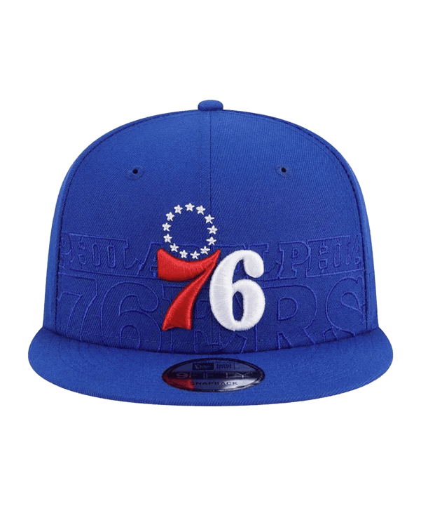 New Era Philadelphia 76ers Philadelphia 76ers Draft 9Fifty Cap Blau - blau