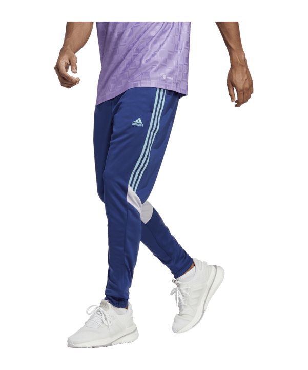 adidas Tiro Trainingshose Blau - blau