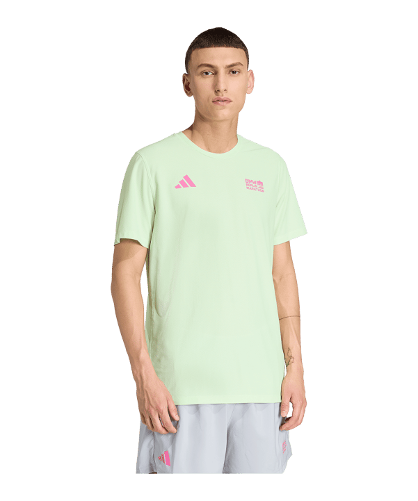 adidas BMW Berlin-Marathon 2025 T-Shirt Vert - vert