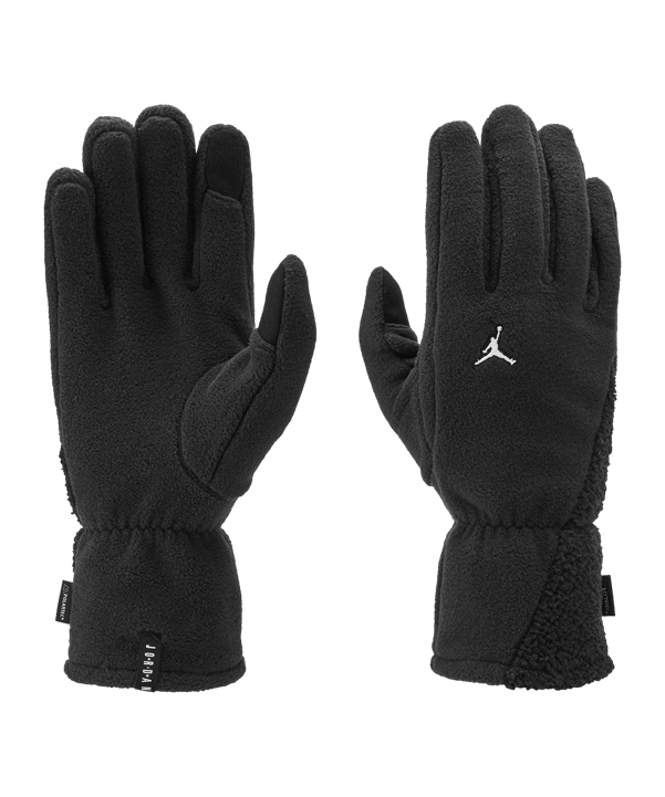 Jordan Fleece Spielerhandschuhe Schwarz Weiss F010 - schwarz