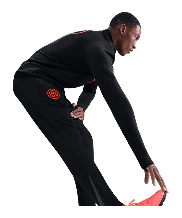 Nike Inter Mailand Strike Trainingshose Schwarz F010 - schwarz