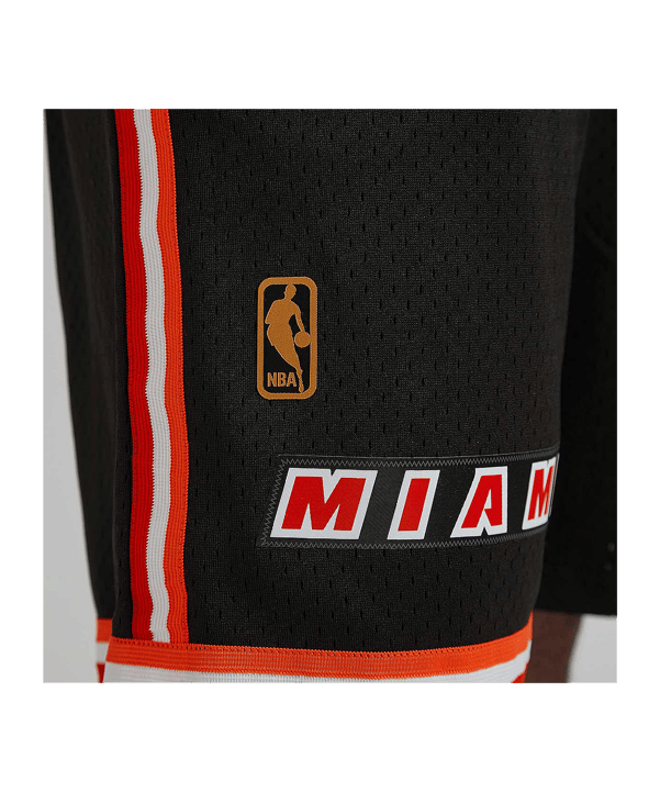 Mitchell and Ness NBA Miami Heat NBA Miami Heat Short Schwarz - schwarz