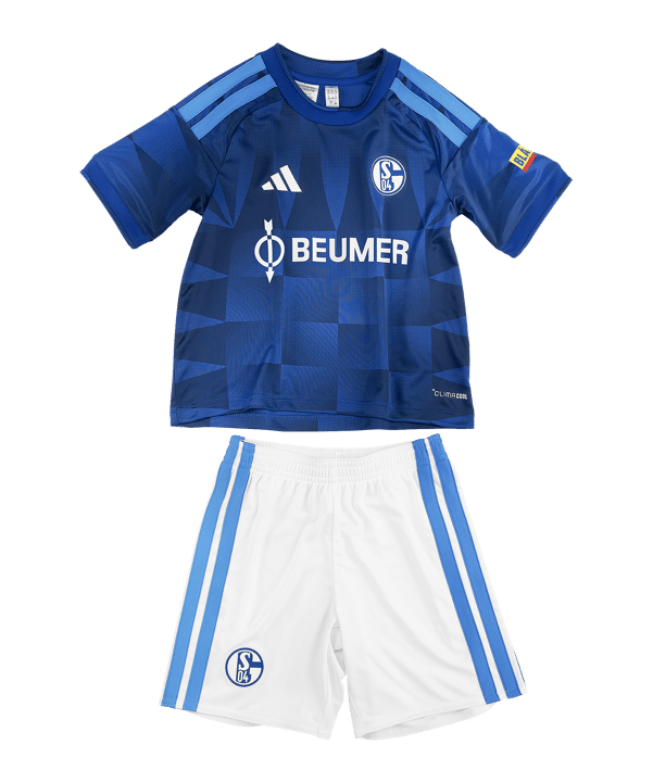 adidas FC Schalke 04 Mini Divisa da gara Home 2026/2027 Kids Blu - blu