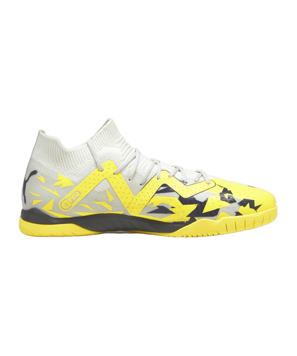 PUMA FUTURE Match IT Halle Voltage Grau Gelb F04