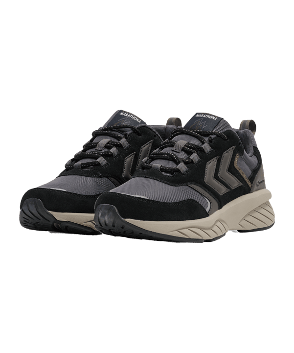 Hummel Marathona Reach Lx Wt Sneaker Schwarz F2093 - schwarz