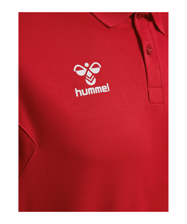 Hummel AUTHENTIC Polo Rot F3062 - rot