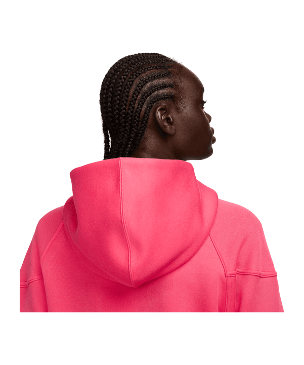 Nike Tech Fleece Kapuzenjacke Damen Pink F629 - rosa