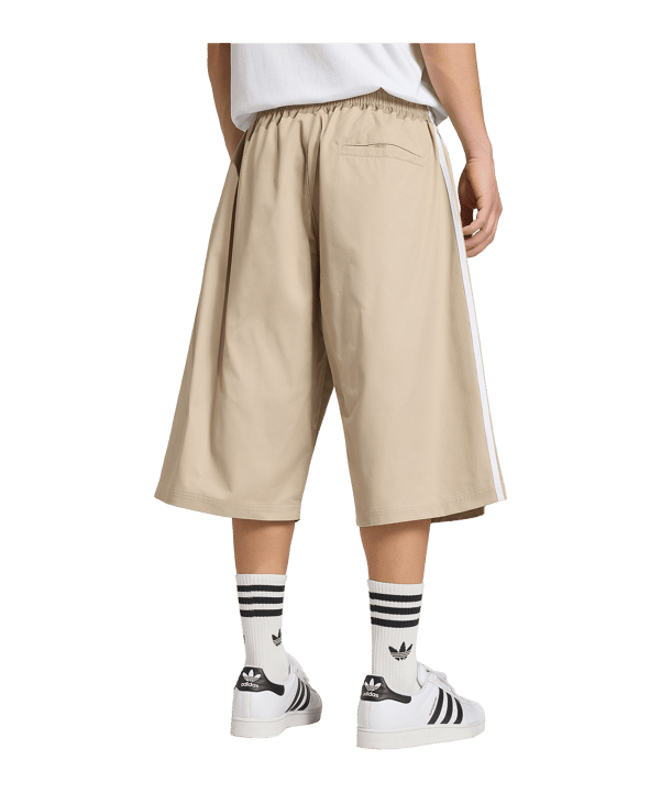 adidas Originals Adicolor Cotton Twill Korte broek Beige - beige