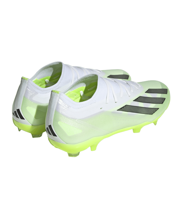 adidas X Crazyfast.2 FG Crazyrush Weiss Schwarz Gelb - weiss