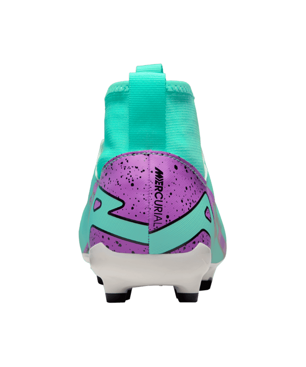 Nike Jr Air Zoom Mercurial Superfly IX Academy FG/MG Peak Ready Kids Grün Pink Schwarz F300 - gruen