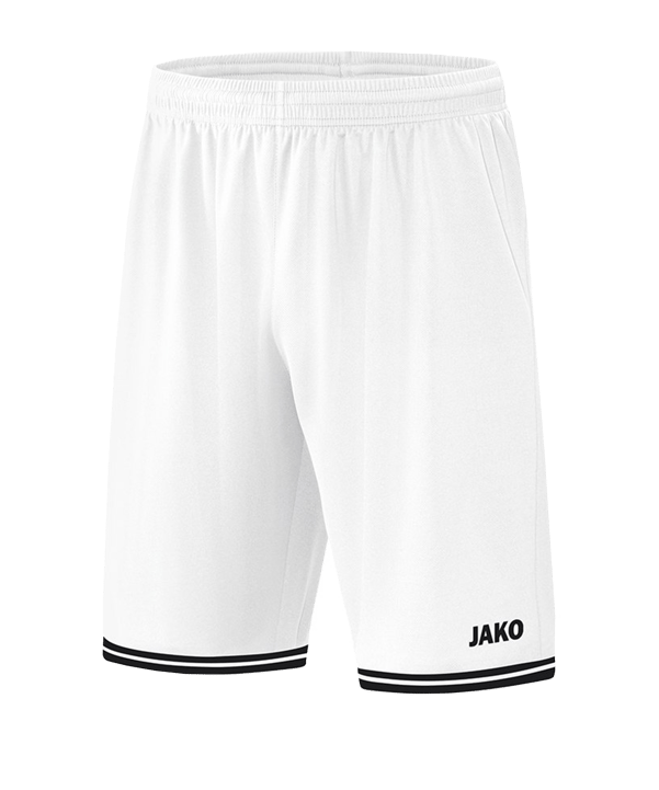 JAKO Center 2.0 Short Basketball Weiss Schwarz F00 - weiss