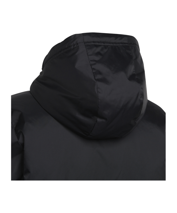 adidas Entrada 22 Stadium Winterjacke Kids Schwarz - schwarz