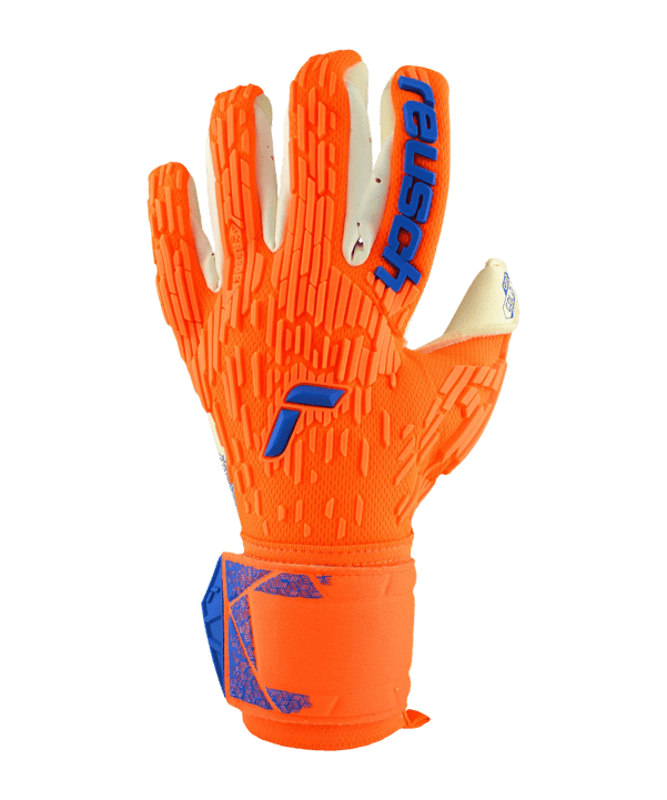 Reusch Attrakt Gold X Freegel TW-Handschuhe Night Spark 2024 Orange Blau F2210 - orange