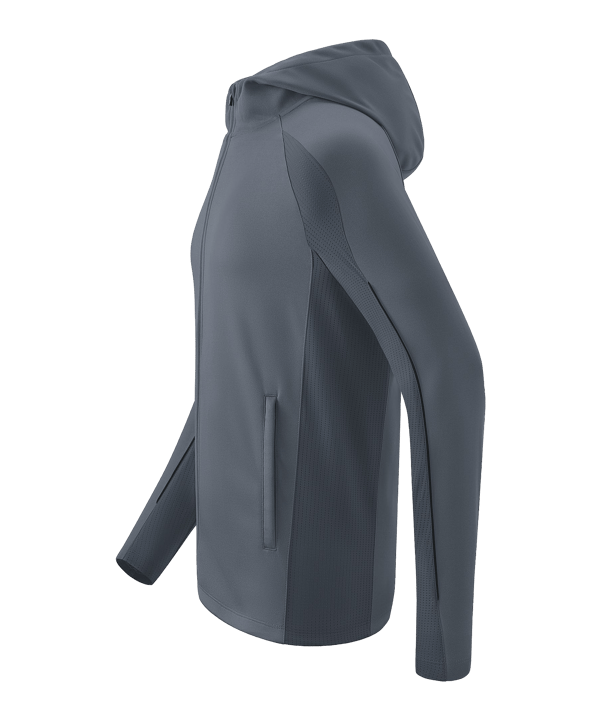 Erima Liga Star giacca con cappuccio bambini  grigio nero - grigio