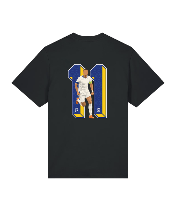 11teamsports Bosnie-Herzégovine "Bosnian Diamond" T-Shirt Noir - noir