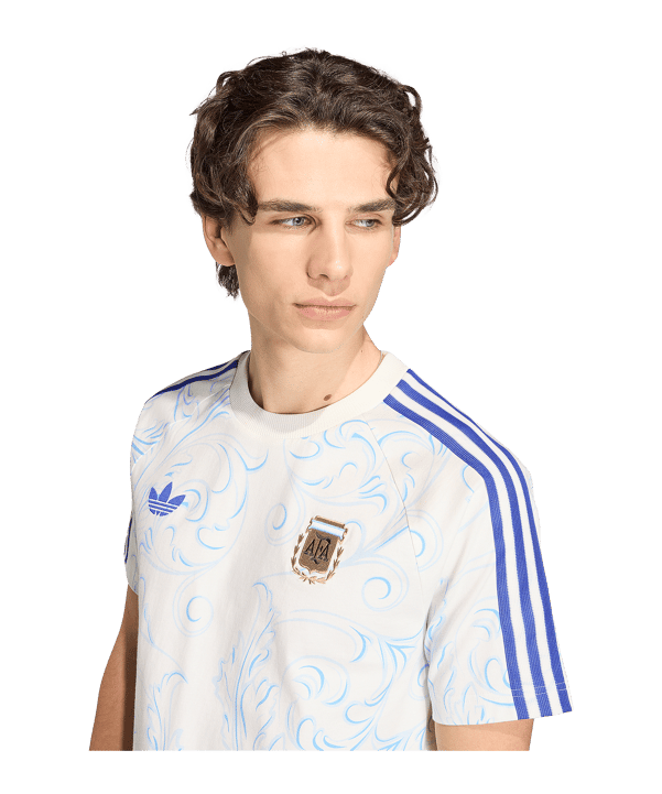 adidas AFA Argentinien Originals T-Shirt Weiß - weiss