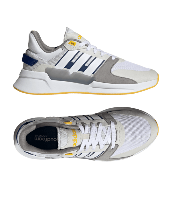 adidas Run90s Sneaker Grau Weiss - grau