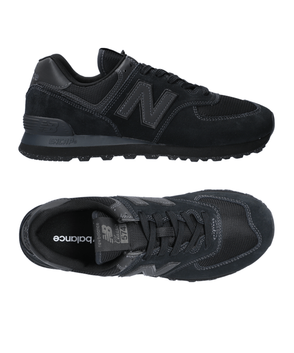 New Balance 574 Schwarz FEVE - schwarz