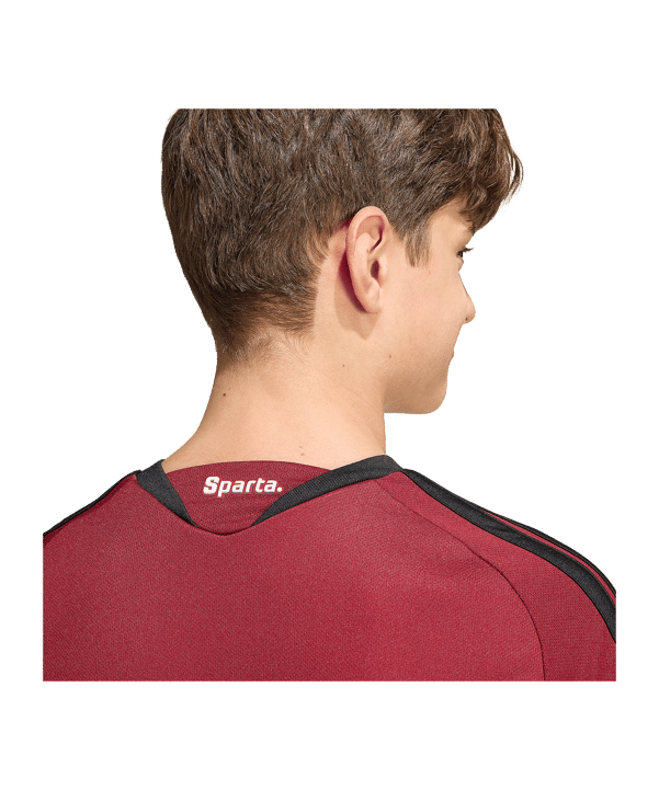 adidas ac_sparta_prague Maillot Home 2026/2027 Enfants Rouge - rouge