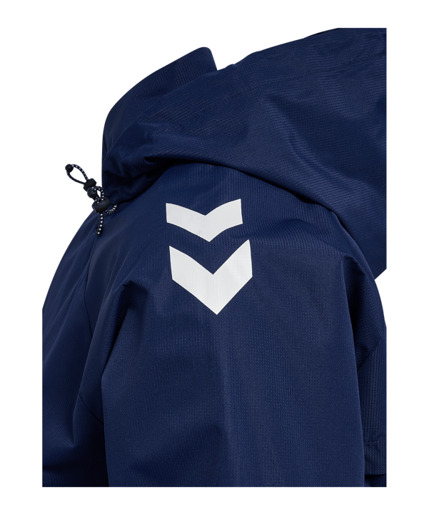 Hummel Lead 2.0 All-Weather Jacke Blau F7026 - blau