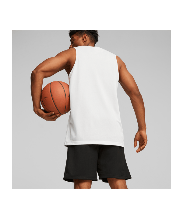 PUMA Hoops Team Reverse Trikot Schwarz F01 - schwarz