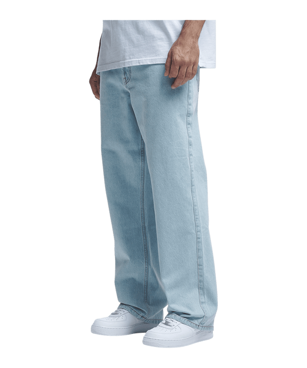2Y Studios Adrik Basic Baggy Jeans Hose Blau - blau