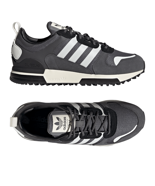 adidas Originals ZX 700 HD Grau Weiss Schwarz - grau