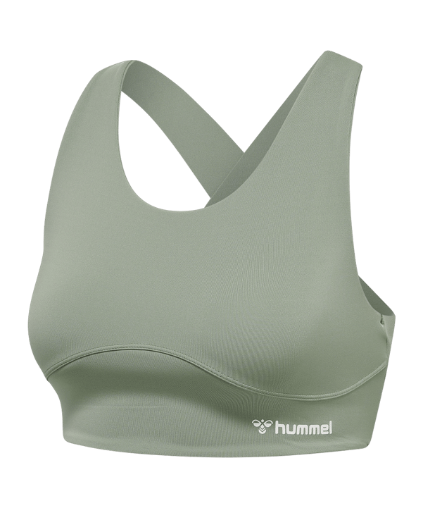 Hummel hmlMT Grace Sport-BH Damen Grün F2103 - gruen