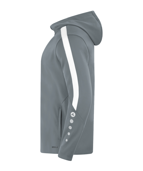 JAKO Power Kapuzenjacke Grau F840 - grau
