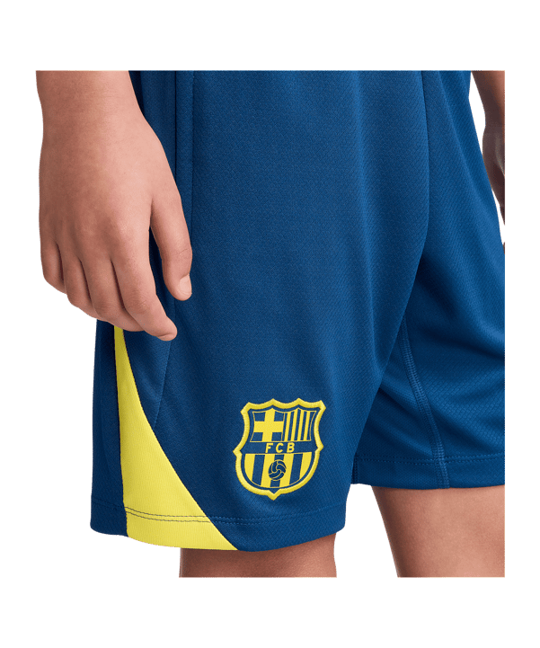 Nike FC Barcelona Strike Short Kids Blau F431 - blau