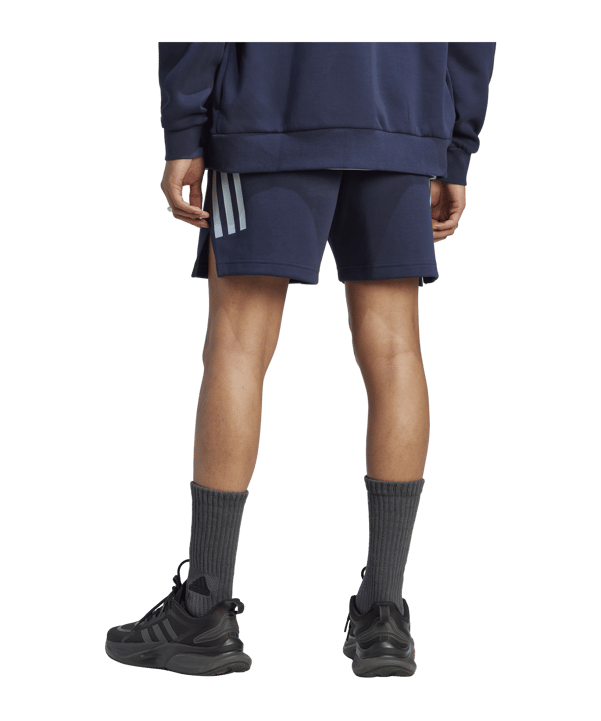 adidas Future Icons 3-Stripes Short Blau - blau