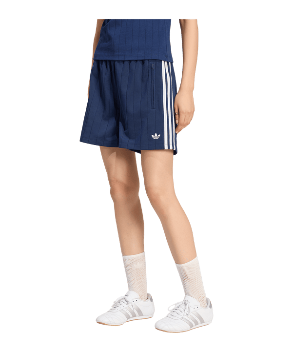 adidas Originals Pinstripe Firebird Court Femmes Bleu - bleu