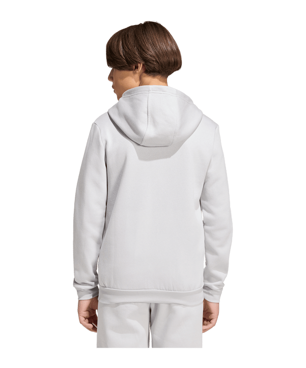 adidas Entrada26 Kapuzenjacke Kids Grau - grau