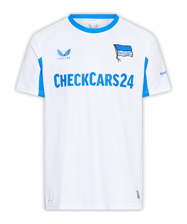 Castore Hertha BSC Berlin Auth. Trikot Auswärts 2025/2026 Weiß F003 - weiss
