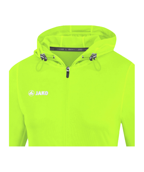 JAKO Run 2.0 Kapuzenjacke Damen Grün F25 - gruen