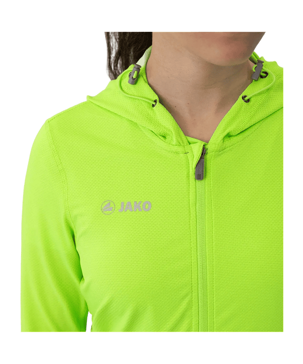 JAKO Giacca con cappuccio verde C25 - verde