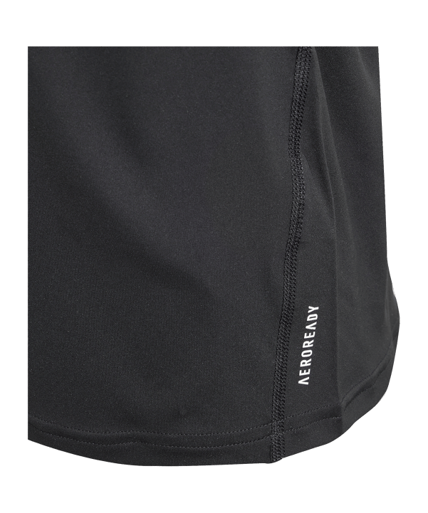 adidas Team Hemd Kids Schwarz - schwarz