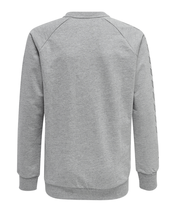 Hummel Move Grid Cotton Sweatshirt Kids Grau F2006 - grau