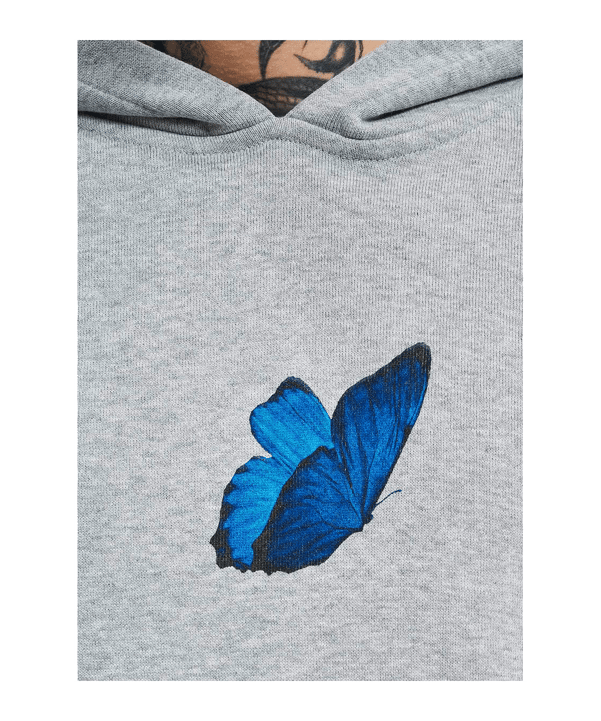 Mister Tee Le Papilloversized Hoody Grau - grau
