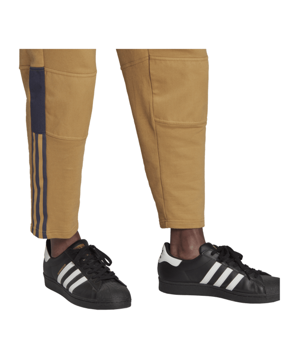 adidas Tiro 7/8 Trainingshose Braun - braun