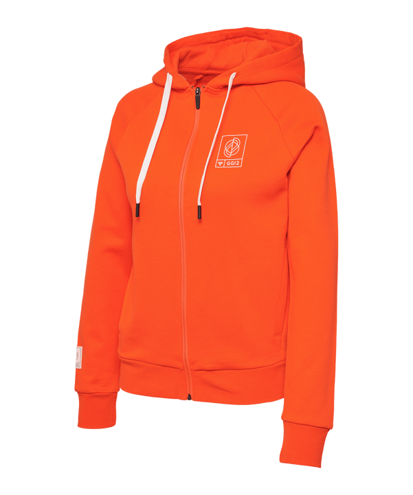 Hummel hmlGG12 Kapuzenjacke Damen Rot F3164 - rot