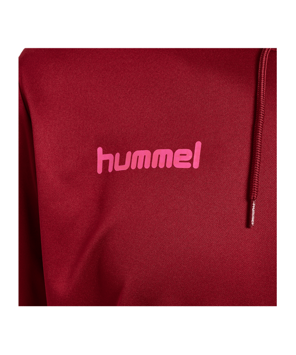 Hummel hmlPROMO Poly Hoody Rot F3583 - rot