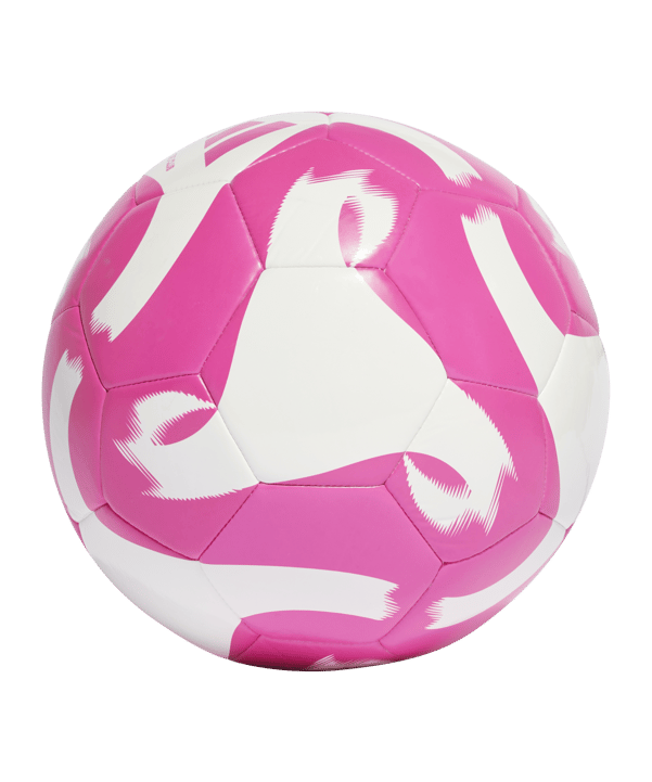 adidas Tiro Club Trainingsball Weiss Pink - weiss