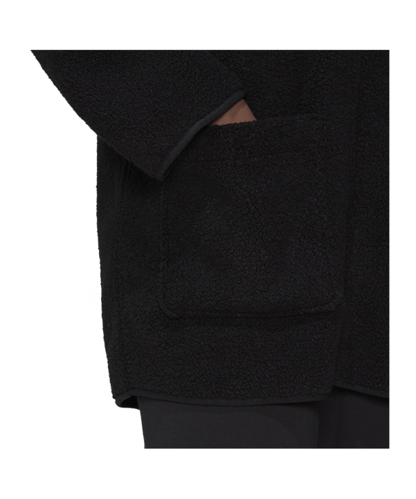 adidas New Kapuzenjacke Damen Schwarz - schwarz