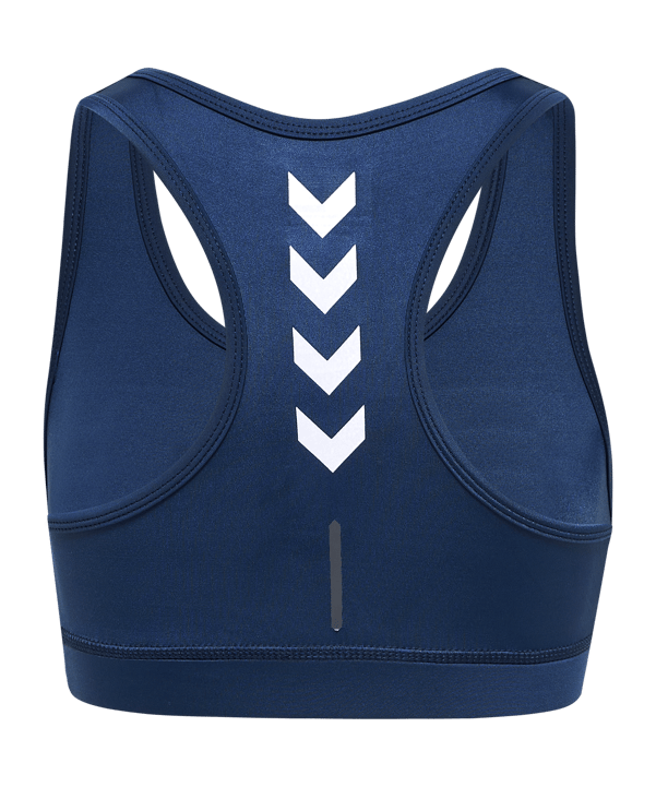 Hummel Te Tola Sport-BH Damen Blau F7954 - blau