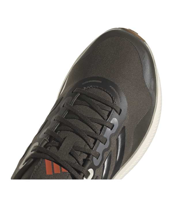 adidas Runfalcon 3.0 TR Braun Schwarz Laufschuh - gruen