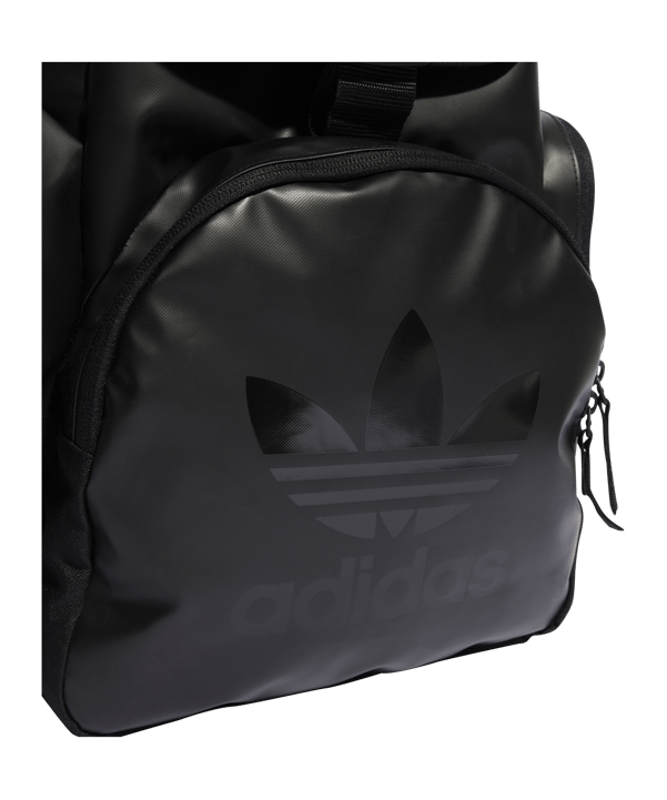 adidas Originals AC Toploader Rucksack Schwarz - schwarz
